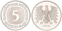 Deutschland / Bundesrepublik 5 Mark 5 DM Kursmünze 1998 J TOP-Erhaltung ! Seltenes Jahr. -
