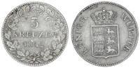 Württemberg - Altdeutschland 3 Kreuzer König Wilhelm I (1816-1864) -