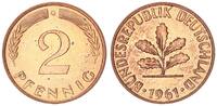 Deutschland BRD 2 Pfennig Kursmünze * -