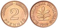 Deutschland 2 Pfennig Kursmünze seltene Erhaltung: -