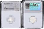 GERMANY 1/2 Mark Silber Probe der Vorderseite -