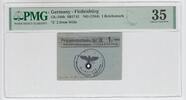 1 Mark ohne Jahr Deutschland - Floßenbürg - Konzentrationslager 3. Reich Konzentrationslager Floßenbürg Geldschein zu 1 Mark Very Fine PMG 35