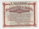 Deutschland / Hamburg 50 Pfennig-Schein Deutschland / Hamburg, 50 Pfennig-Schein, 1918 -