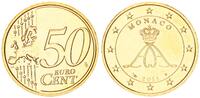 Monaco 50 Cent Kursmünze Seltenes Jahr !!! -