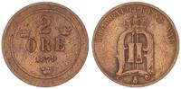 Schweden 2 Öre Oskar II. (1872-1907) -
