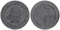 Deutschland / Polen / Getto Litzmannstadt 10 Mark (mit Echtheitszertifikat und Fachbuch ) MAGNESIUM !!! 1,73g -