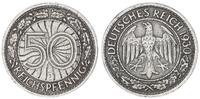 Deutschland / WEIMAR-3.Reich 50 Pfennig J.324 besseres Jahr/Münzzeichen -