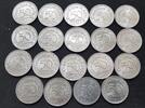 Deutschland / Weimar / Inflationszeit 19x50 Pfennig Lot 19 Münzen J.301 aus Originalrolle -