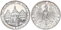 Freie Stadt Frankfurt - Altdeutschland 1 Taler Gedenktaler - Fürstentag zu Frankfurt am Main im August 1863 -