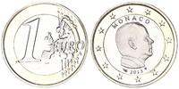 Monaco 1 Euro Kursmünze Seltenes Jahr !!! Auflage 10.000 -