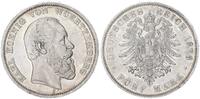 Württemberg - Deutsches Kaiserreich 5 Mark König Karl -