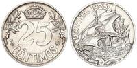Spanien 25 Centimos Alfons XIII. (1886–1941) -