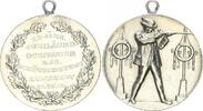Medaille -Schützen Helmstedt Silbermedaille HELMSTEDT. 1908 XX Jubiläumsschießen d. jg. Schützenzuges -