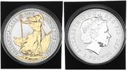 GB - Great Britain - England 2 Pounds - 1 oz Großbritannien - England 2 Pfund Britannia - 1 Unze Feinsilber -