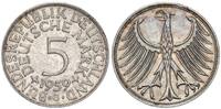 Deutschland 5 DM 5 Deutsche Mark Silber Kursmünze Heiermann -