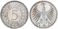 Deutschland 5 DM 5 Deutsche Mark Silber Kursmünze Heiermann -