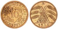 Deutschland / WEIMAR 10 Pfennig J.317 besseres Jahr -