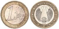 Deutschland 1 Euro Fehlprägung / Materialvariante : unmagnetisch -