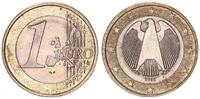 Deutschland 1 Euro Fehlprägung / Materialvariante : unmagnetisch -