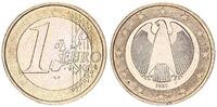 Deutschland 1 Euro Fehlprägung / Materialvariante : unmagnetisch -