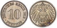 Deutsches Kaiserreich 10 Pfennig J.13 -