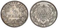 Deutsches Kaiserreich 1/2 Mark halbe Mark Jäger 16 -