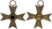 3. Reich Orden Kriegsverdienstkreuz 2.Klasse ohne Schwerter ohne Band -