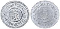 Deutschland / Hohenwestedt 5 Pfennig Notgeld in Eisen äußerst selten !!! -