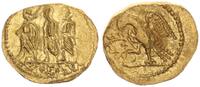 Antike / Thrakien/ Stadt Olbia Goldstater Koson - Brutus steht zwischen 2 Lektoren, Adler hält Kranz in Fängen -