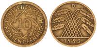 Deutschland / Weimar 10 Pfennig J.309 -