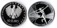 Deutschland / Eurowährung 10 Euro Leichtathletik 2009 Münzzeichen ADFGJ komplett -