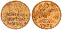 Polen / Danzig 10 Pfennig Freie Stadt Danzig -
