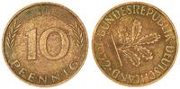 Deutschland BRD 10 Pfennig Fehlprägung : 60° Stempeldrehung nach rechts -