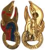 BRD Orden Deutsche Jugendfeuerwehr Mützenabzeichen -