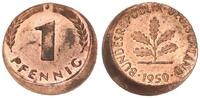 Deutschland 1 Pfennig Fehlprägung: 15 % dezentriert -