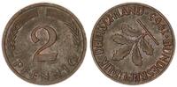 Deutschland 2 Pfennig Fehlprägung : Stempeldrehung 230° nach rechts -