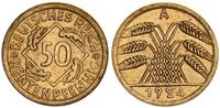 Weimarer Republik - Deutschland 50 Pfennig Weimar 50 Rentenpfennig -