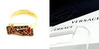 750 Gold Versace Ring 7,57g,Ringgröße 52 mit Original Verpackung -