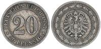 Kaiserreich 20 Pfennig 20 Reichspfennig -