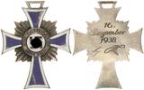 3. Reich Orden Mutterkreuz in Silber ohne Band ** -