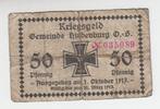 Deutschland - Hindenburg 50 Pfennig-Schein Deutschland - Hindenburg, 50 Pfennig-Schein, 1917 -