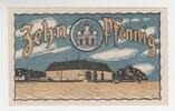 Deutschland / Dänemark / Sonderburg 10 Pfennig-Schein Deutschland / Dänemark / Sonderburg, 10 Pfennig-Schein, 1920 -