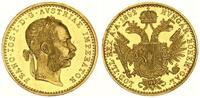 Österreich Ungarn 1 Dukat Ducat Originalprägung Franz-Joseph I PP-ähnliche Prägung mit spiegelnden Flächen -