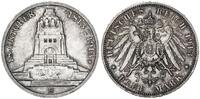 Kaiserreich-Sachsen 3 Mark Völkerschlachtdenkmal -