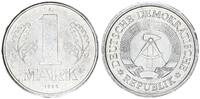 DDR 1 Mark Fehlprägung: nur zu 50 % im Ring geprägt -