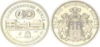 BRD Medaille Einführung des Euro, Rs: Stempel 3 Mark Hamburg -