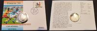 Sahara 1000 Pesetas Fussball Weltmeisterschaft Numisbrief -