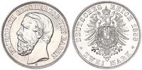 Deutschland / Kaiserreich / Baden 2 Mark Friedrich I. Friedrich I. außerordentlich selten in dieser Erhaltung ! -