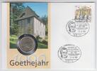 Deutschland / Chemnitz Numisbrief mit 5 Mark-Gedenkmünze Deutschland / Chemnitz, Numisbrief mit 5 Mark-Gedenkmünze, 1999 -