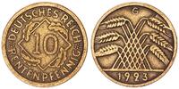 Deutschland / Weimar 10 Pfennig J.309 1923 G * -